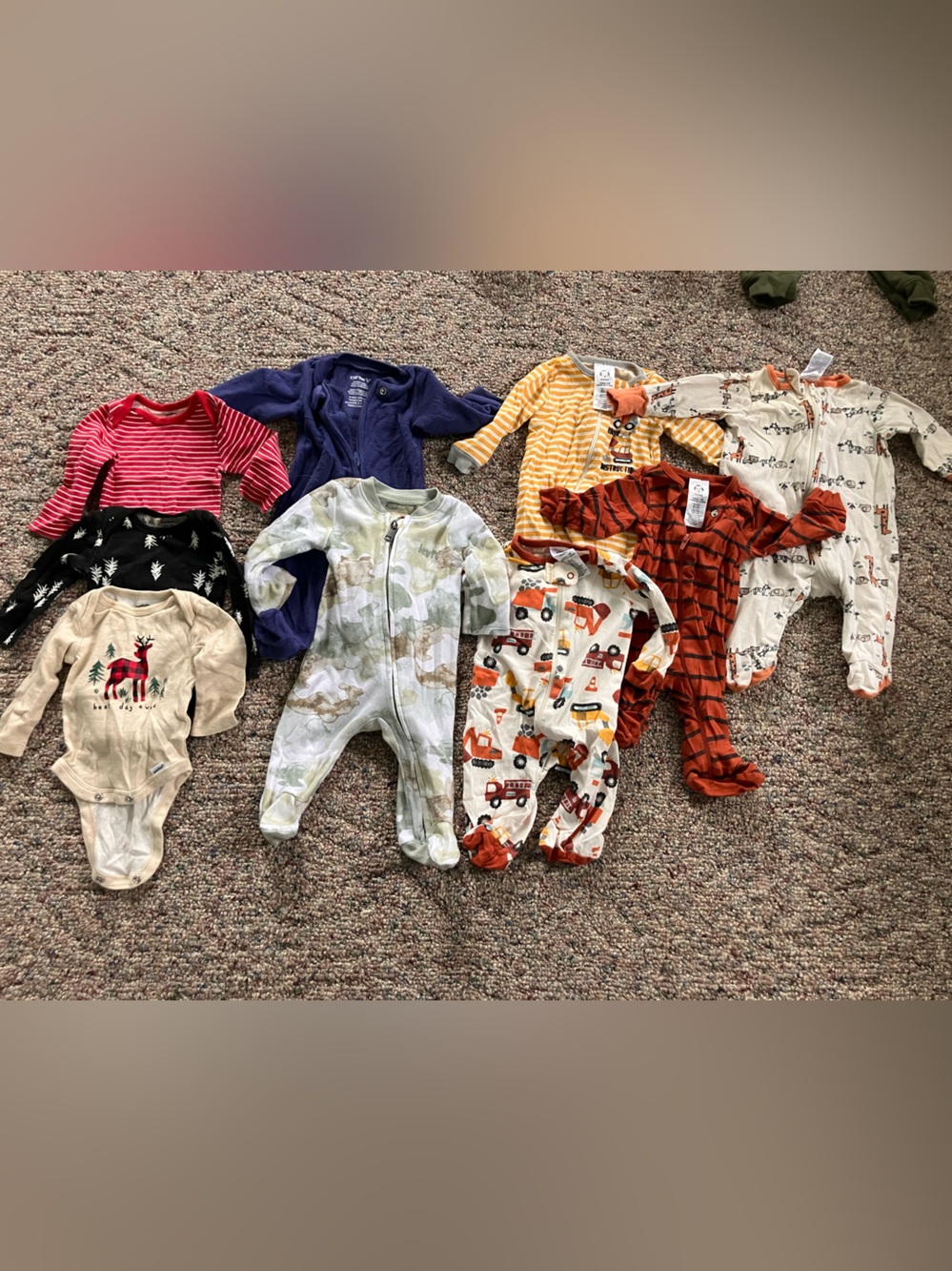 Oneie newborn mix and match
